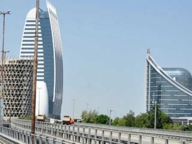 The building