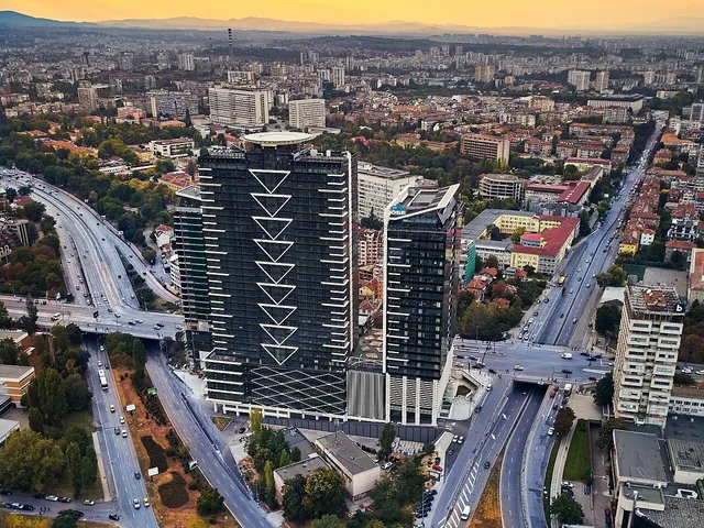 The building