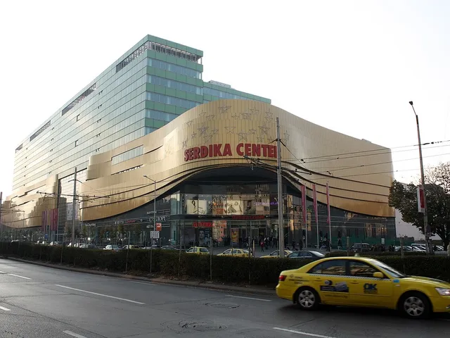 The building