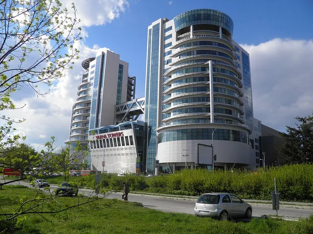 The building