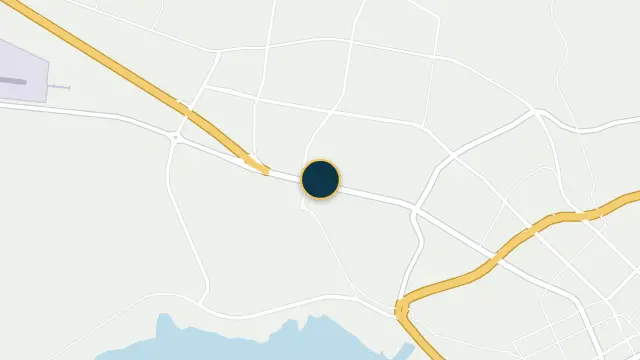 Where Varna Towers is, on the map of Varna