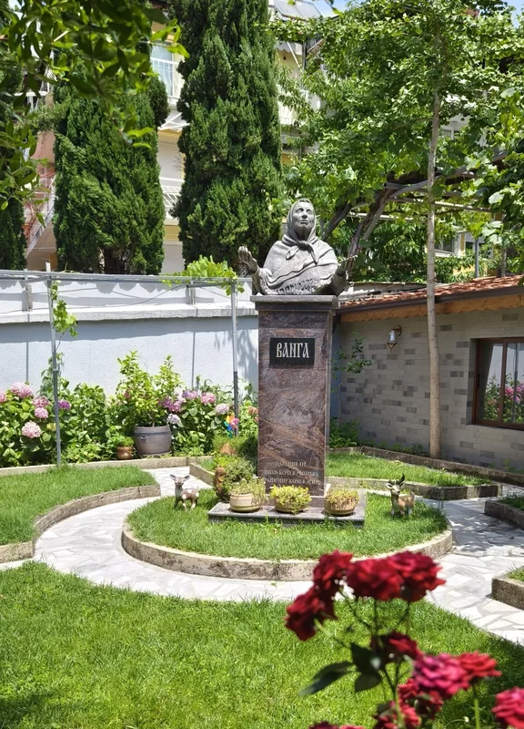 Bust of Baba Vanga in Petrich