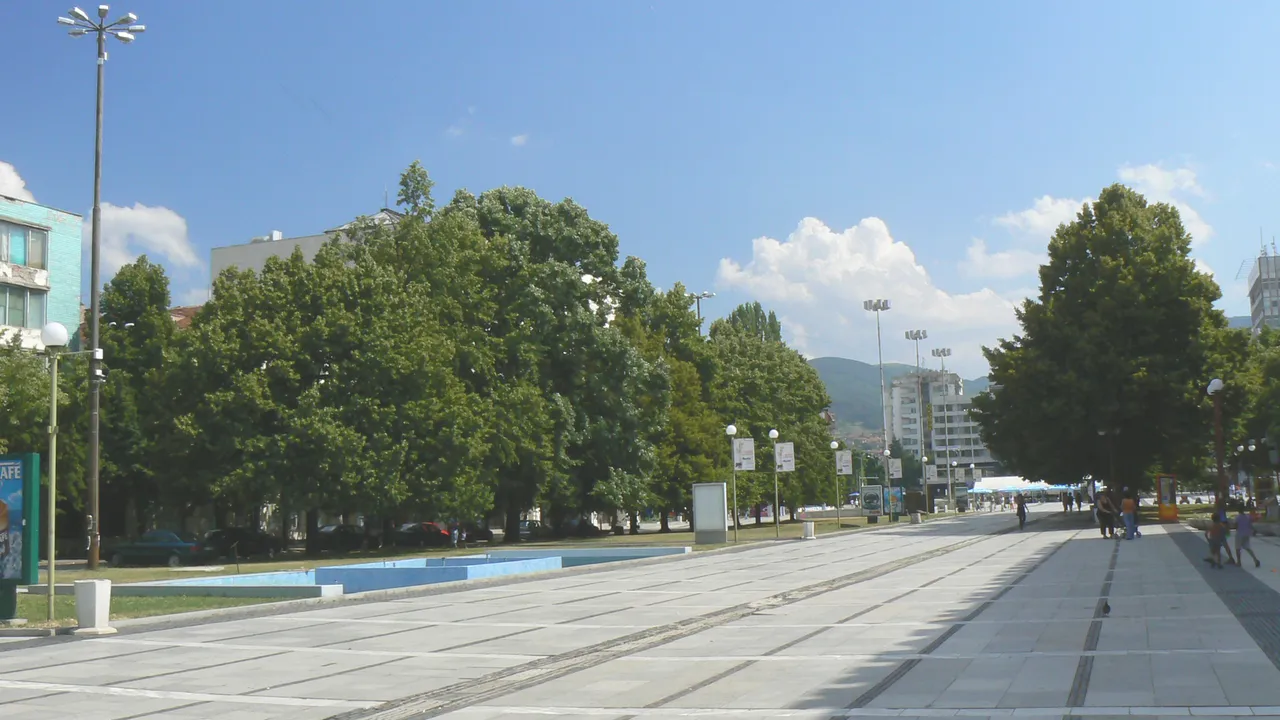 The central square of Pernik