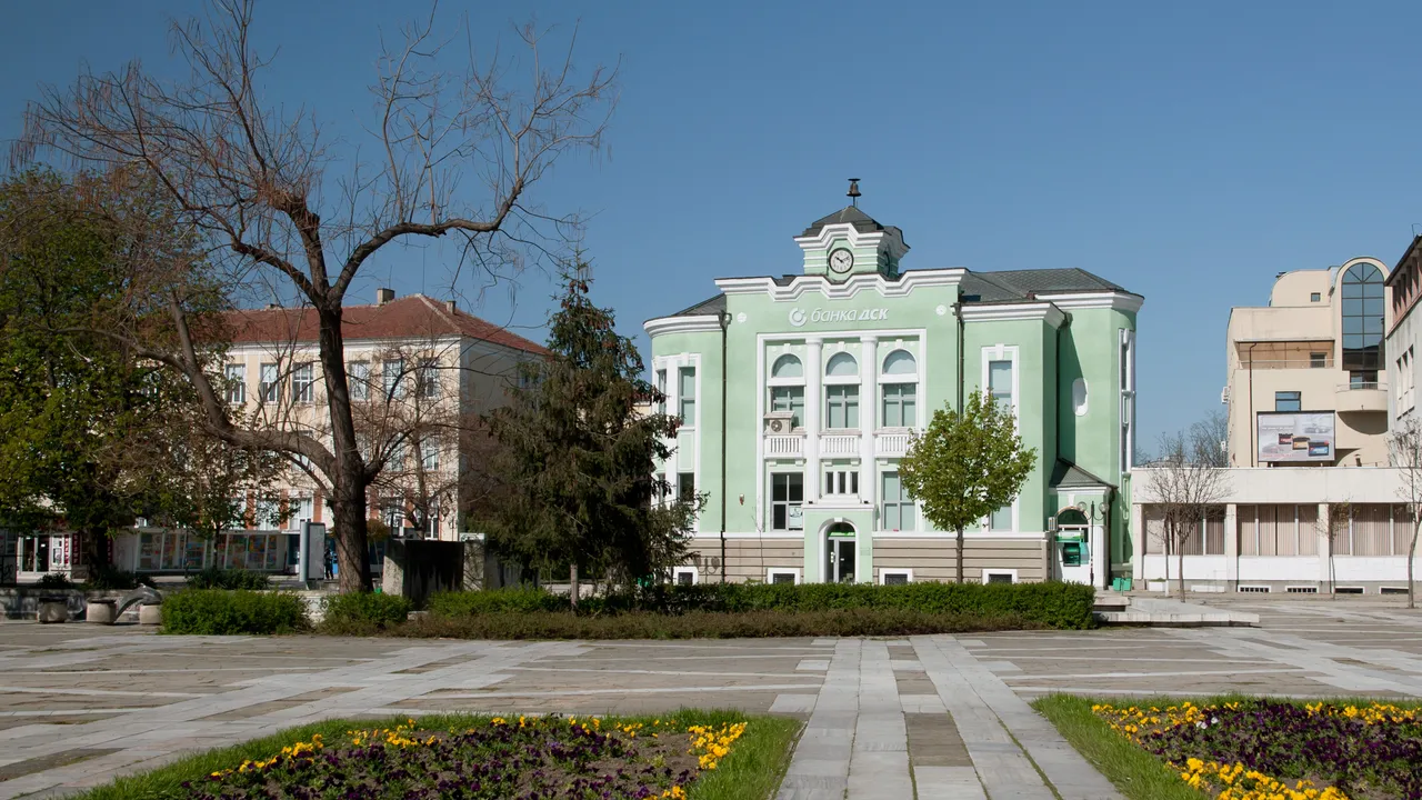 The central square of Targovishte