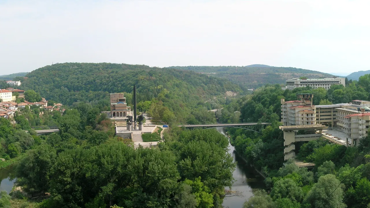 A view of Veliko Tarnovo