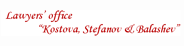 Kostova, Stefanov & Balashev logo