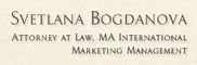 Svetlana Bogdanova, lawyer, attorney at law logo