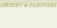 HRISTEV & PARTNERS logo