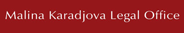 Malina Kradjova Legal office logo
