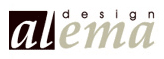alema design logo