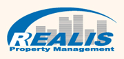 REALIS PROPERTY MANAGEMENT AD logo