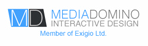 Media Domino Member of Exigio Ltd. logo