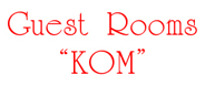 Guest Rooms KOM logo