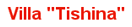 villa Tishina logo
