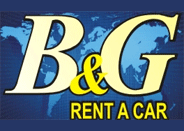 B&G Rent A Car logo
