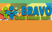 Bravo foreign language center logo
