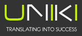 Uniki translate logo