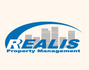 REALIS PROPERTY MANAGEMENT AD logo