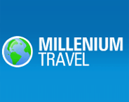 MILLENIUM TRAVEL logo