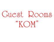 Guest Rooms KOM logo