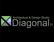 Architectural studio Diagonal 11 logo