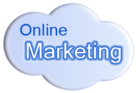 Online marketing logo