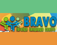 Bravo foreign language center logo