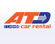 ATD CAR RENTAL logo