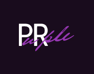 Purple PR logo