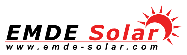 EMDE Solar logo