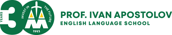Prof. Ivan Apostolov Private Language High School logo