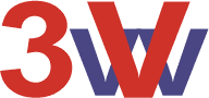 3V Electronics logo