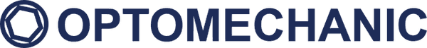 Optomechanic logo