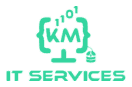 KM IT Services logo