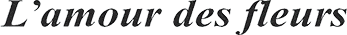 L'amour des fleurs logo